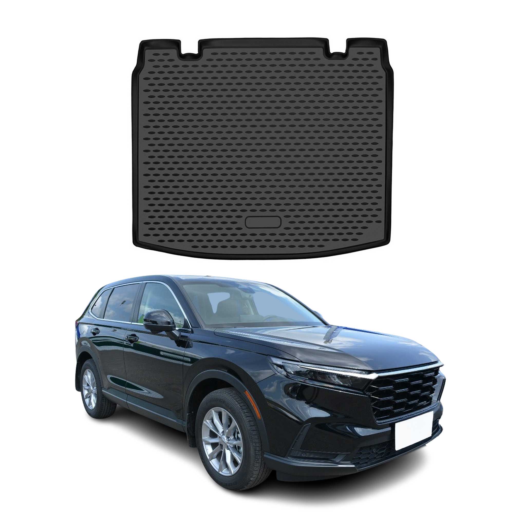 Tapis de coffre pour Honda ZR-V 2023-2026 Supérieur TPE Noir
