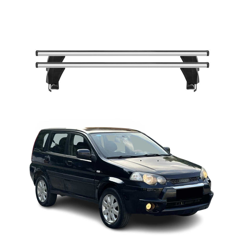 Barres de toit transversales pour Honda HR-V 3 Porte 1999-2006 Alu Gris 2x