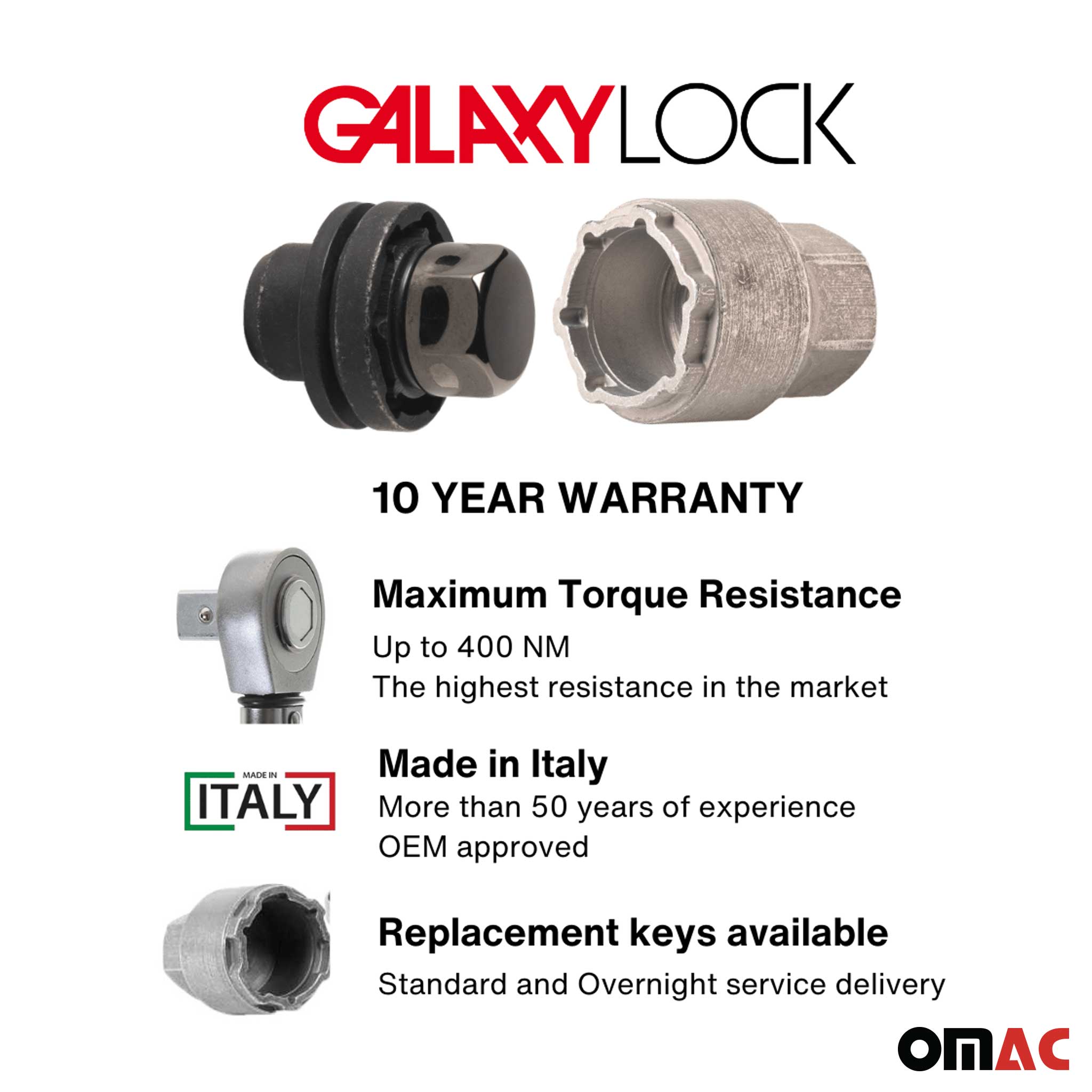 Vis de roue antivol pour Mitsubishi Pajero II III 1991-2006 Acier Noir M12X1,5