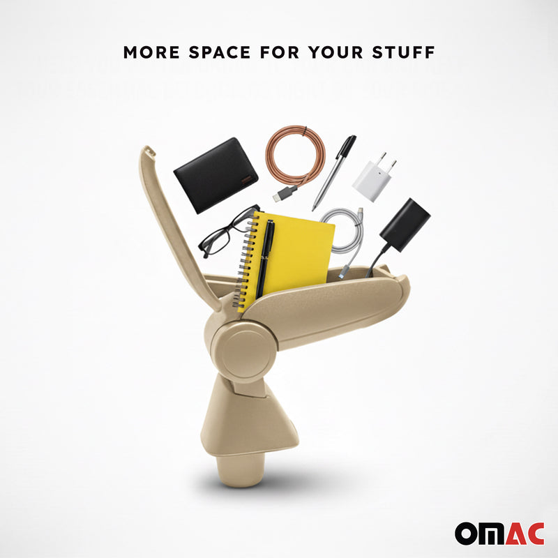 Accoudoir pour Seat Ibiza IV Break 2008-2017 Vinyl Abs Beige