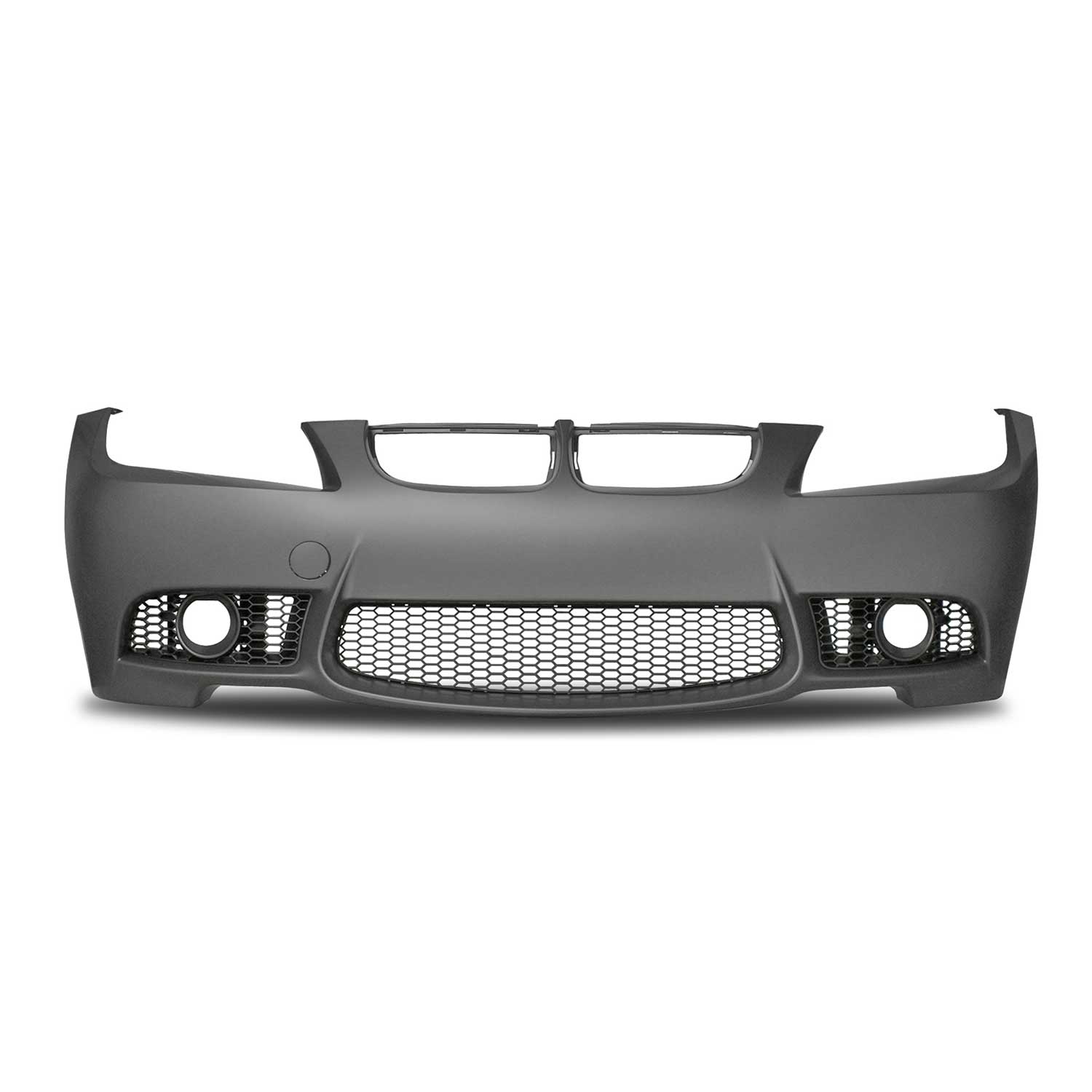 JOM Pare-chocs avant pour BMW Series 3 E90/ E91 2005-2008 Plastique Noir 1 piece