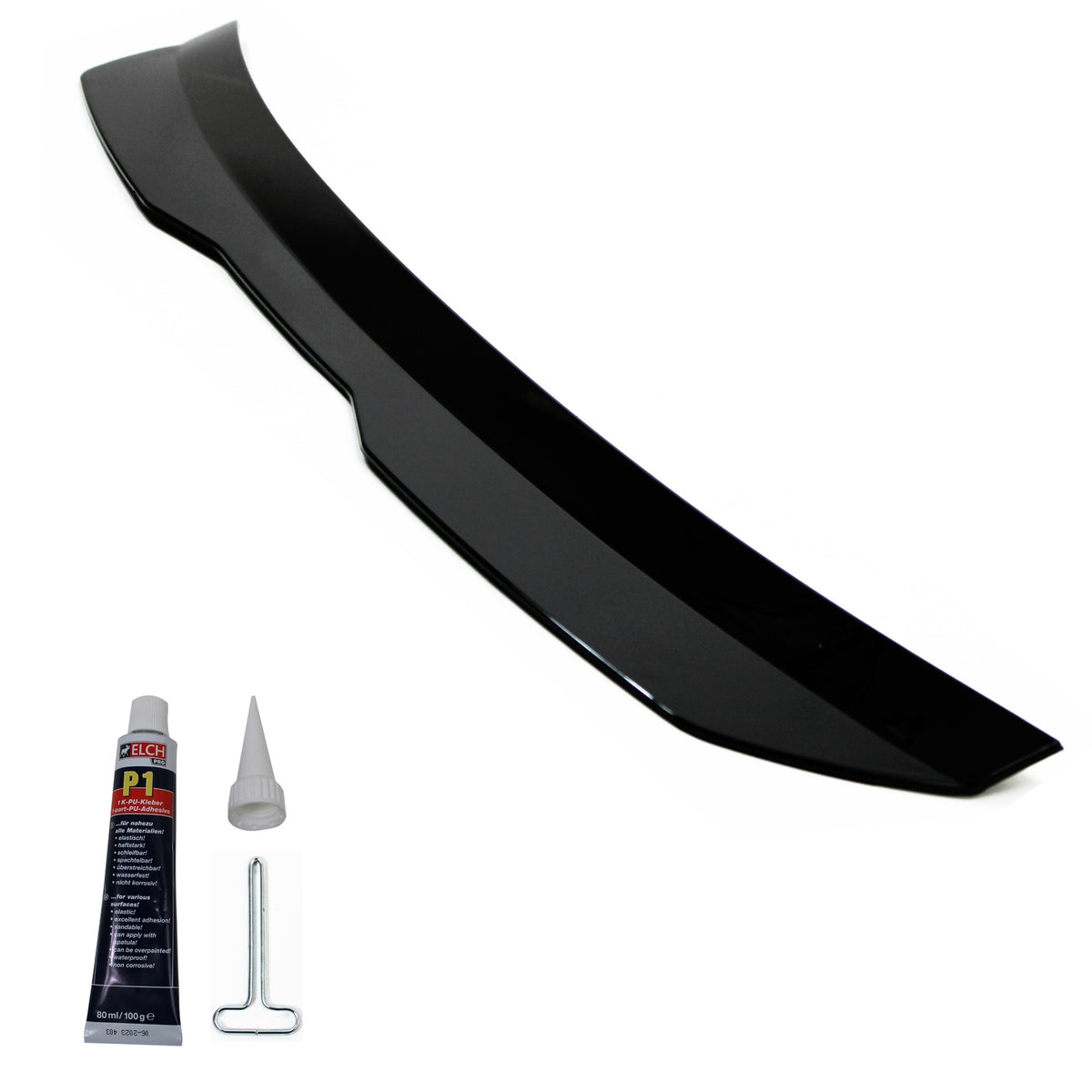 JOM Spoiler de Toit pour VW Golf (6/ 7) 2008-2020 Noir Brillant Sport-Design