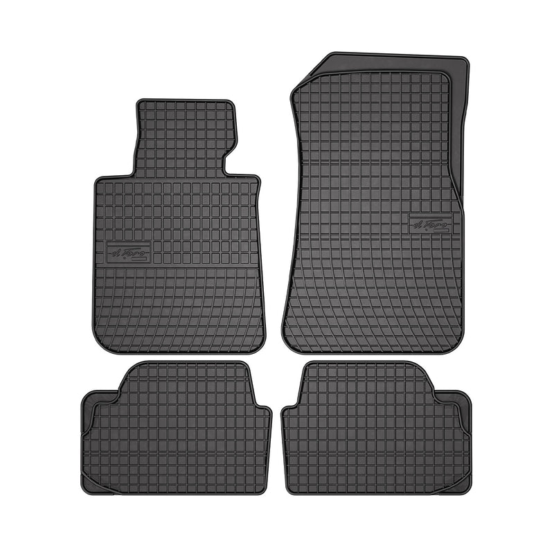 OMAC Tapis de sol pour BMW Série 1 E82 Coupé 2Door 2007-2013 Noir en caoutchouc