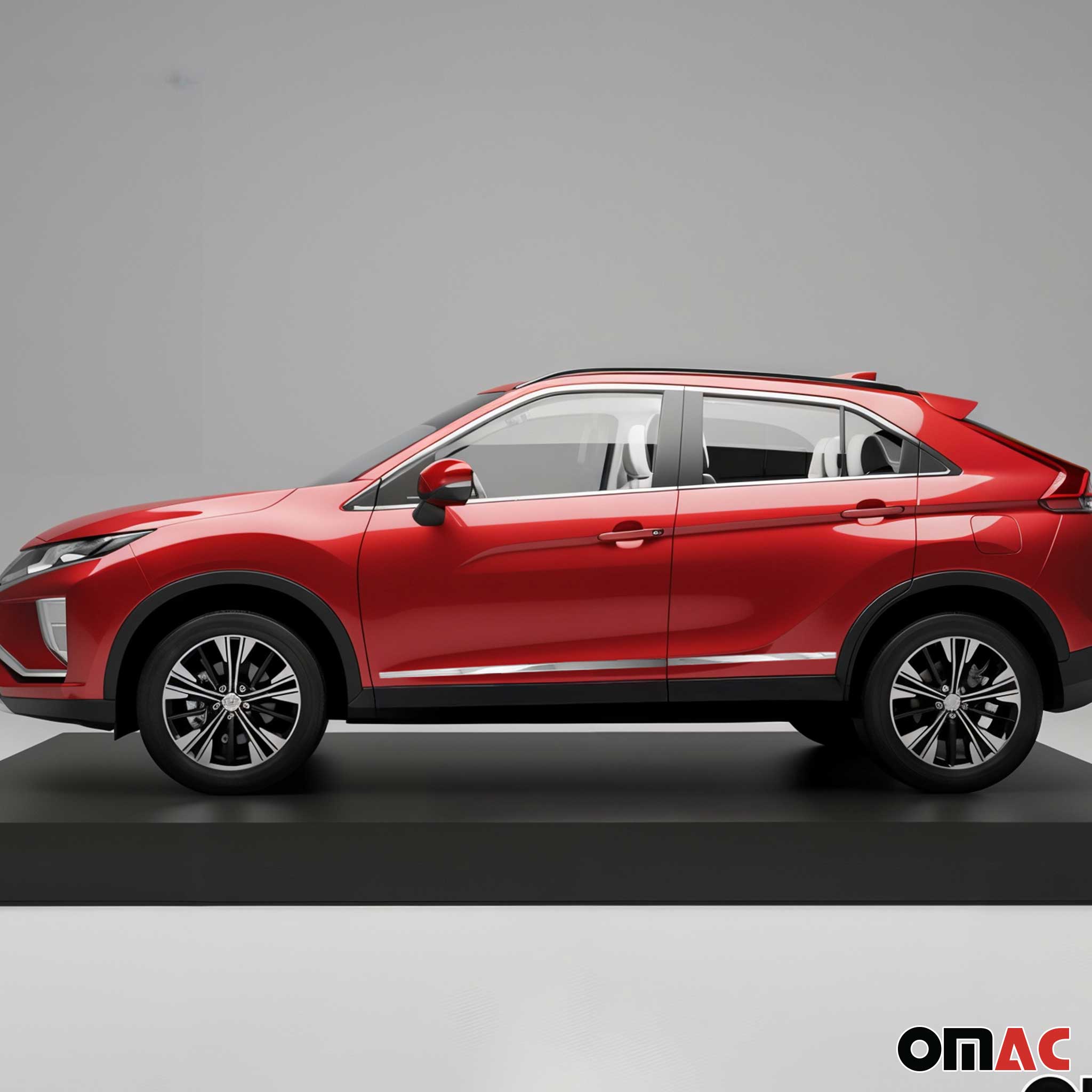Garniture Baguette de porte latérale pour Mitsubishi Eclipse Cross 2018-2026
