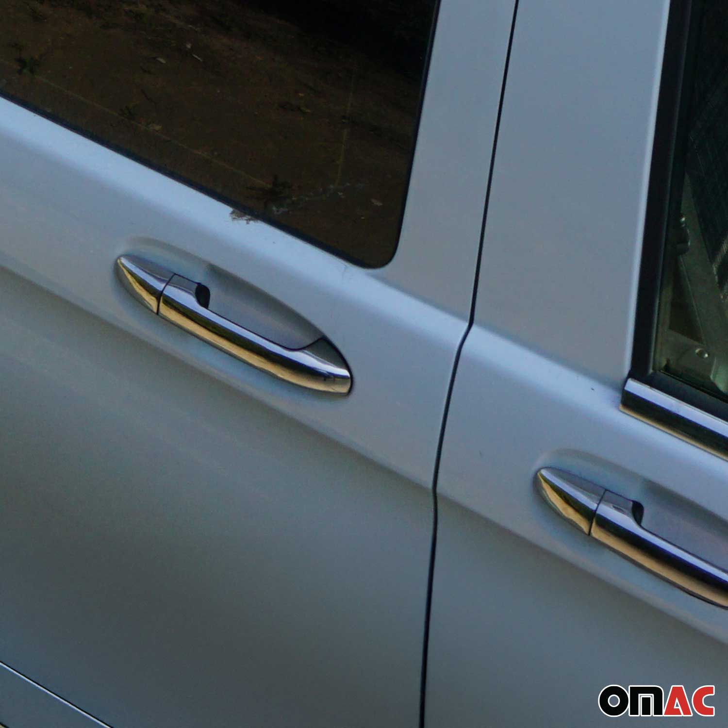 Couverture de poignée de porte pour Mercedes Vito W447 2014-2026 Sans clé 8Pcs