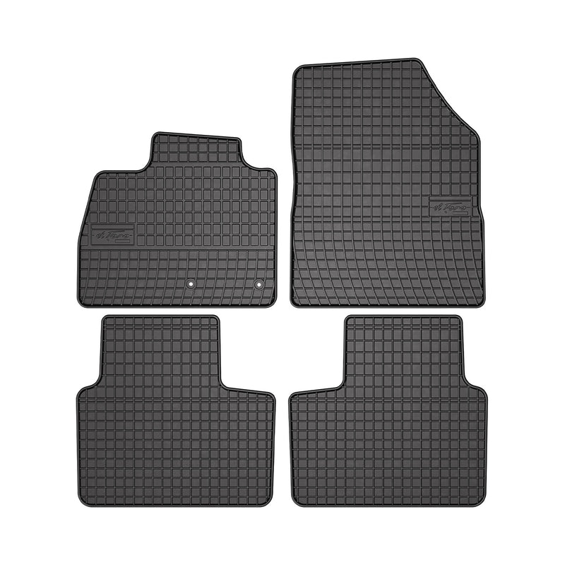 Tapis de Sol pour Renault Scenic 2016-2020 Caoutchouc Noir