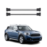 OMAC Barres de toit en aluminium pour Mini Countryman F60 2017-2023 Gris 2x TÜV