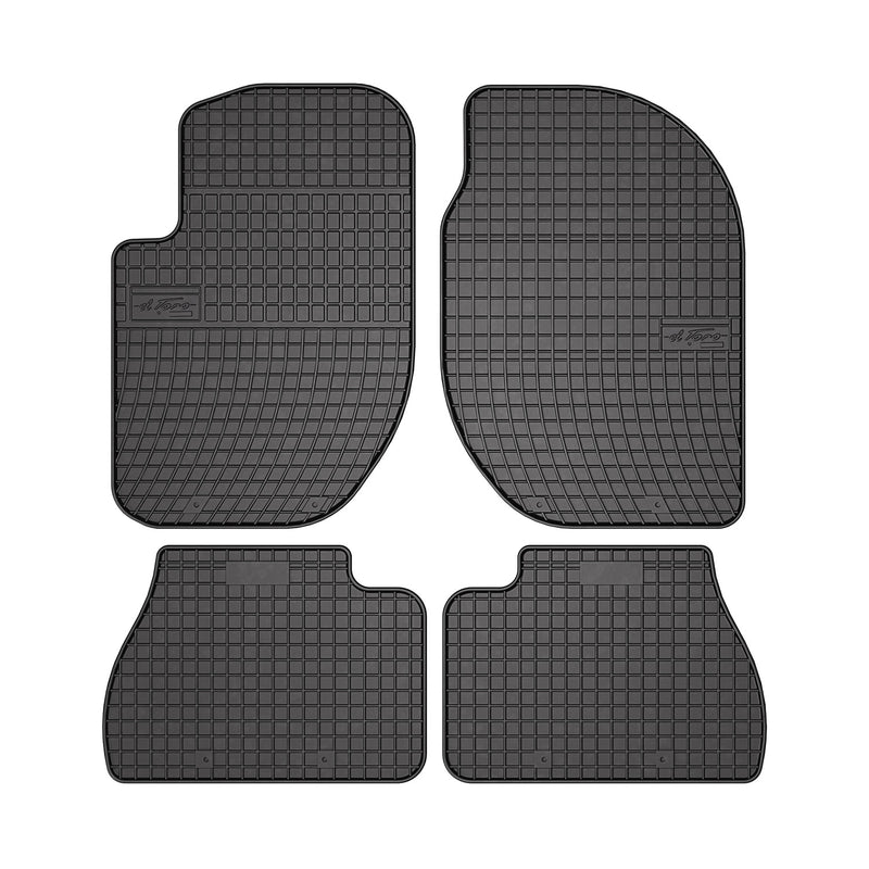 Tapis de Sol pour Land Rover Freelander 1996-2006 Caoutchouc Noir