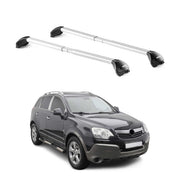 Barres de toit transversales pour Opel Antara 2006-2015 5P Gris Argenté 2x ABE