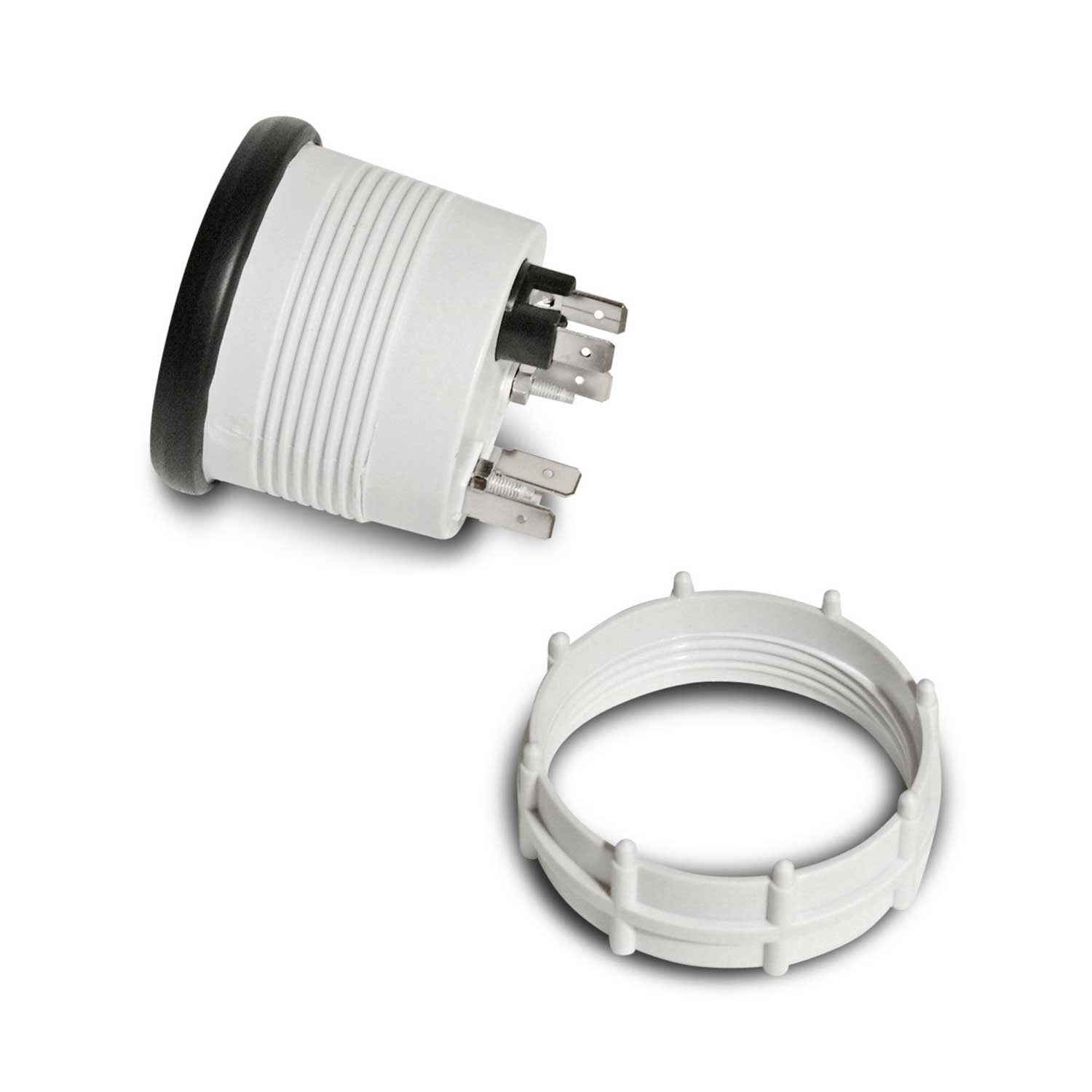 Manomètre température d'huile Température pression huile (50~150°C) noir Ø52mm