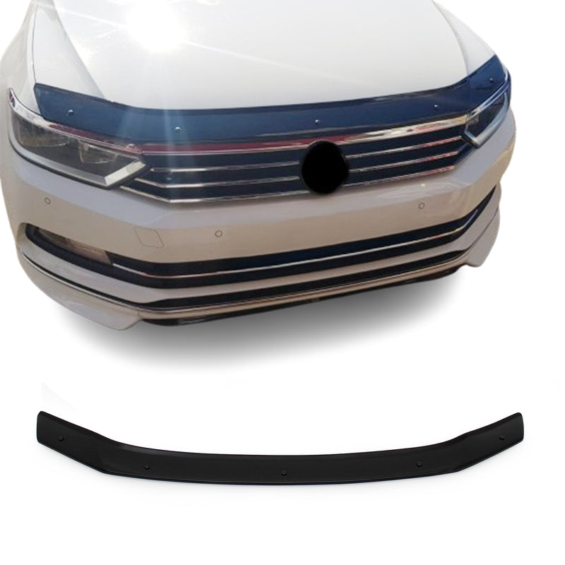 Deflecteurs d'air capot de voiture pour VW Passat B8 2015-2019 Acrylique Noir