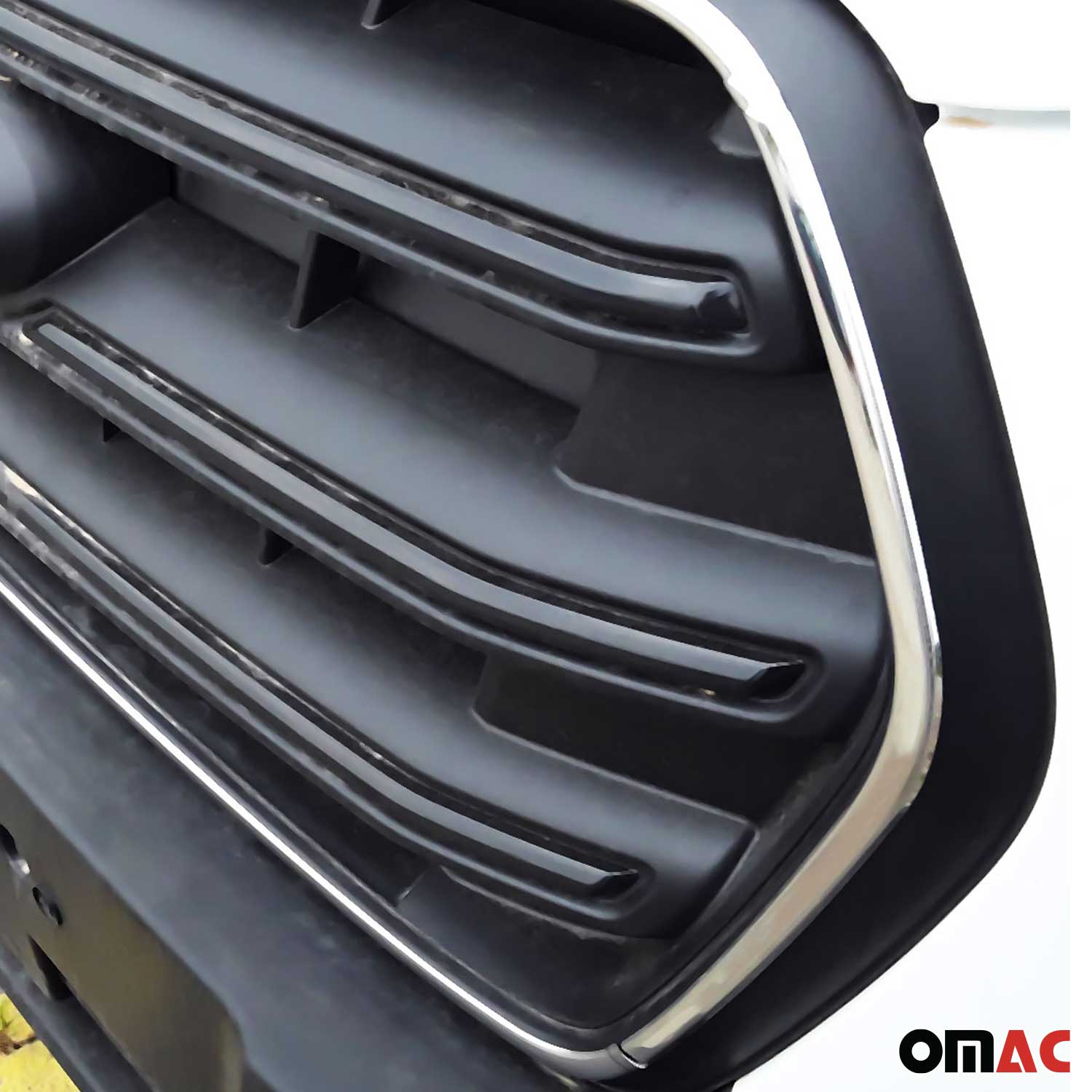 Moulure de Grille de Calandre pour Ford Transit 2018-2026 Chromé 4Pcs