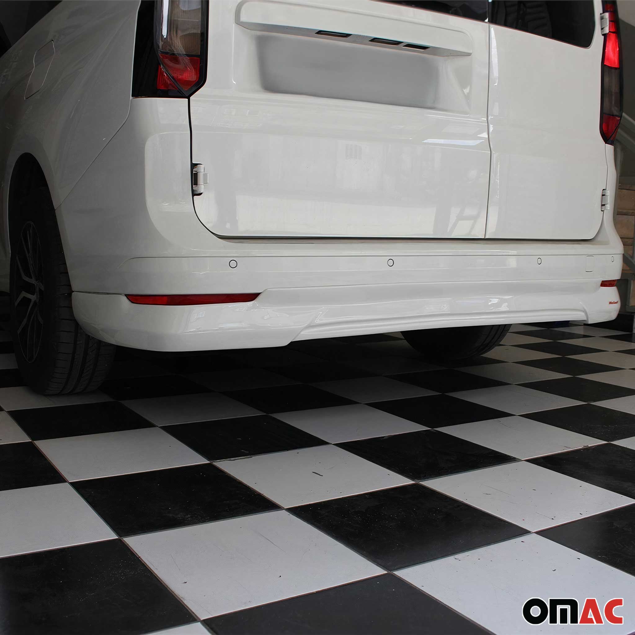 Pare-Chocs Arrière Diffuseur Splitter pour VW Caddy 2020-2026 long renforcé