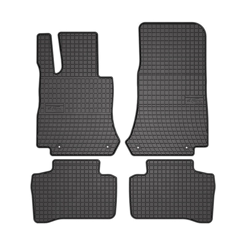 Tapis de Sol pour Mercedes Classe GLC X253 2015-2022 Caoutchouc Noir