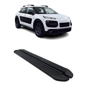 Marchepieds Latéraux pour Citroen C4 Cactus 2014-2022 Noir Aluminium 2Pcs