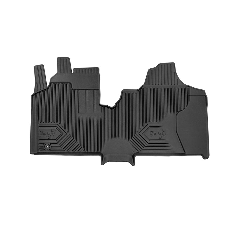 Tapis de Sol de Voiture pour Citroen Jumpy II 2007-2016 TPE Imperméable Noir 1Pc