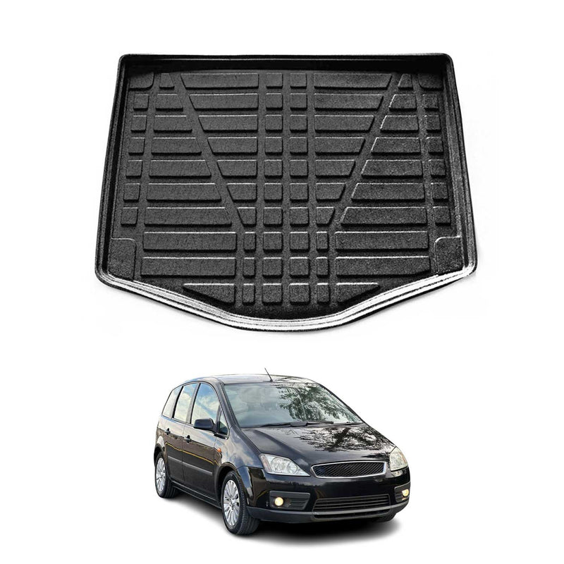 Tapis de Coffre pour Ford C-Max 2003-2010 en TPE Noir