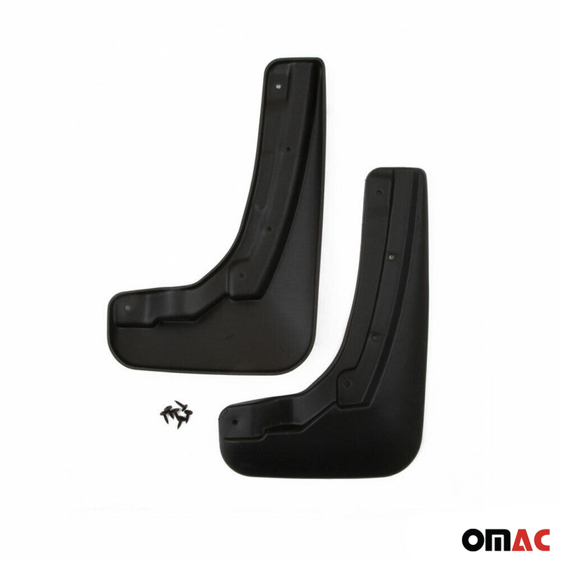 Bavettes Garde Boue pour Skoda Kodiaq 2017-2025 Avant et Arrière Noir 4Pcs