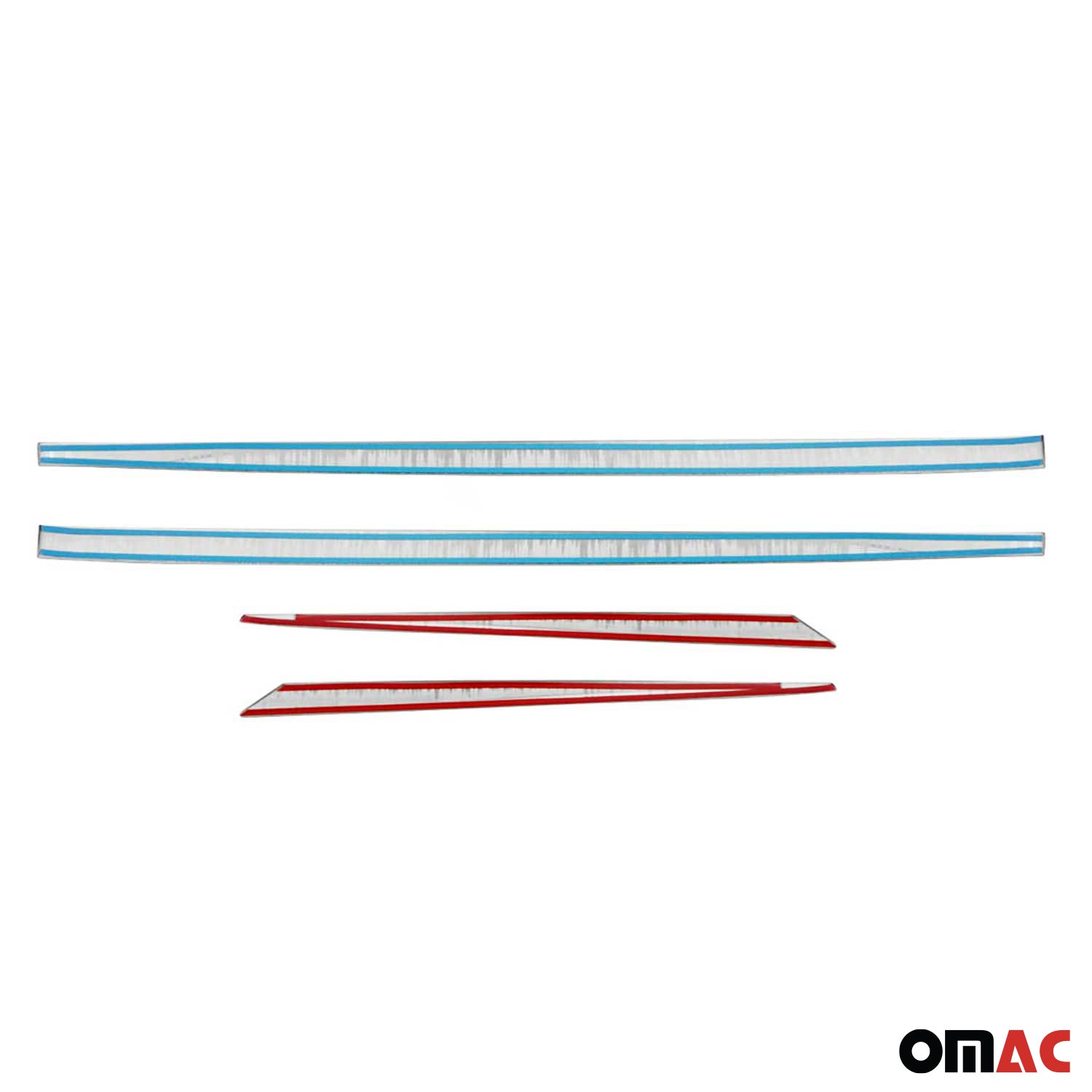 Garniture Baguette de porte latérale pour Renault Megane 2008-2016 inox 4Pcs