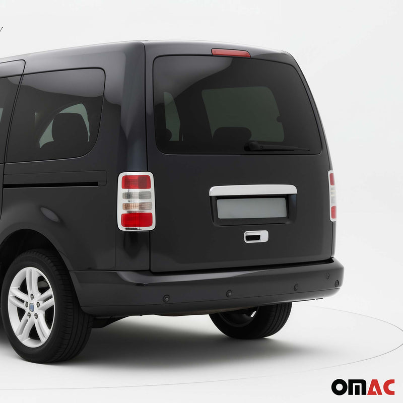 Cadre de Feu Stop Arrière pour VW Caddy 2003-2014 acier inox 2 Pcs