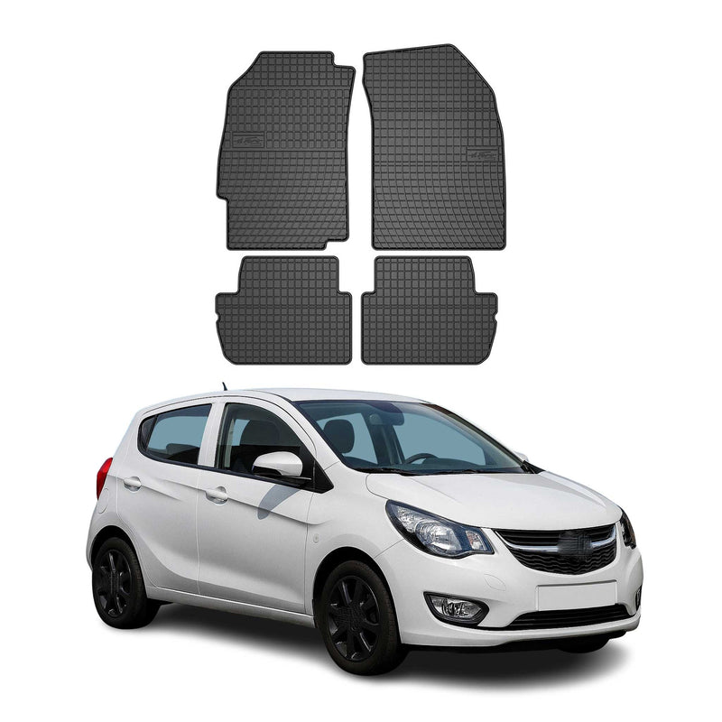 Tapis de Sol pour Opel Karl 2015-2019 OMAC Noir Caoutchouc