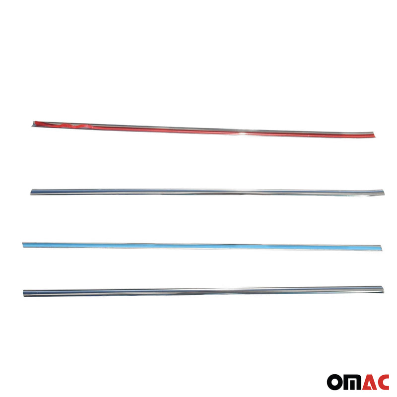 Garniture de Fenêtre pour Toyota RAV4 2006-2012 Acier Inox 4Pcs