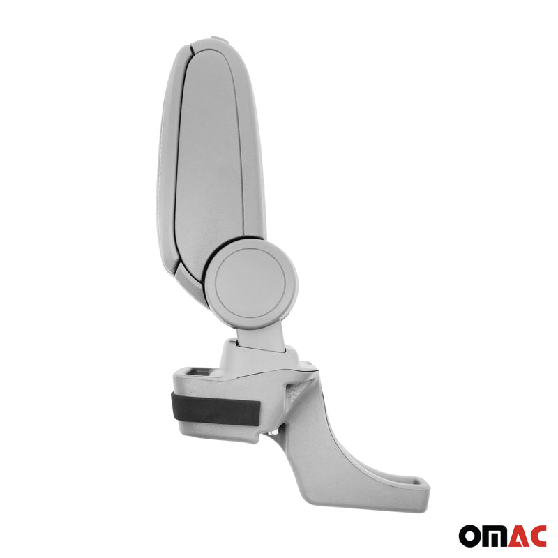 Accoudoir pour Ford Transit Tourneo Courier 2014-2024 Vinyl Abs Gris