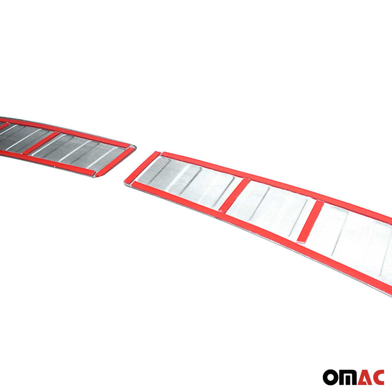 Protection Seuil De Pare-Chocs Arriére pour Land Rover Discovery Sport 2015-2022 Inox Foncé