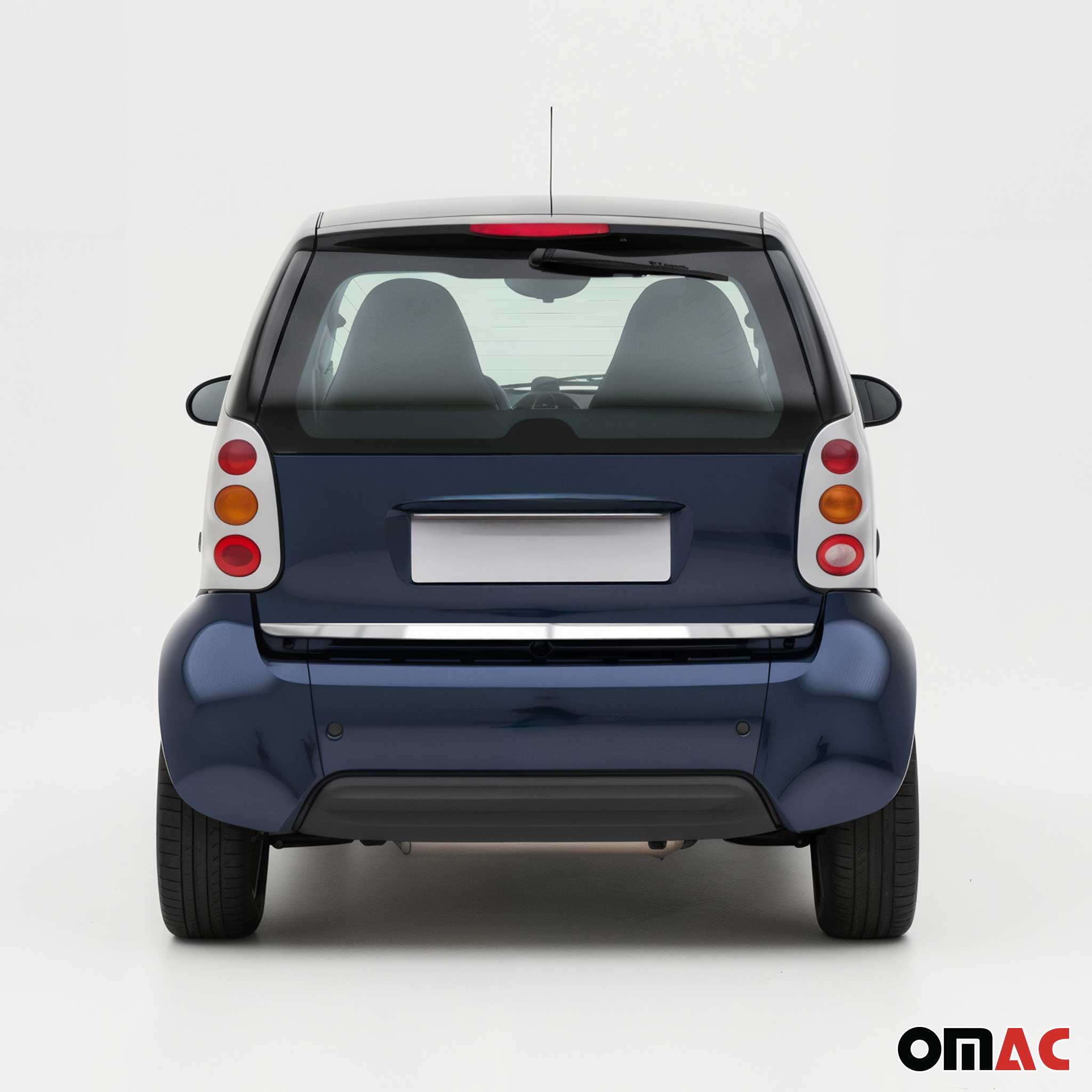 Garniture de Hayon Coffre pour Smart ForTwo 451 2007-2015 acier inox