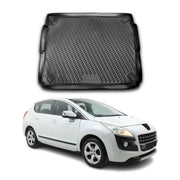 Tapis de Coffre pour Peugeot 3008 2010-2016 TPE Noir