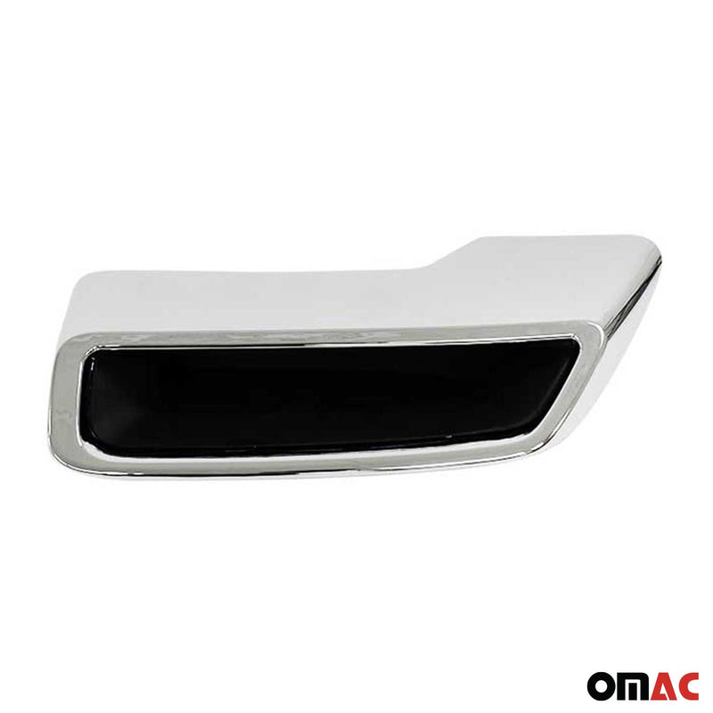 Cadre d'échappement pour Peugeot 3008 2016-2020 ABS Chrome Brillant 2Pcs