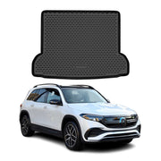 OMAC Tapis de coffre pour Mercedes EQB X243 2022-2026 en caoutchouc TPE Noir