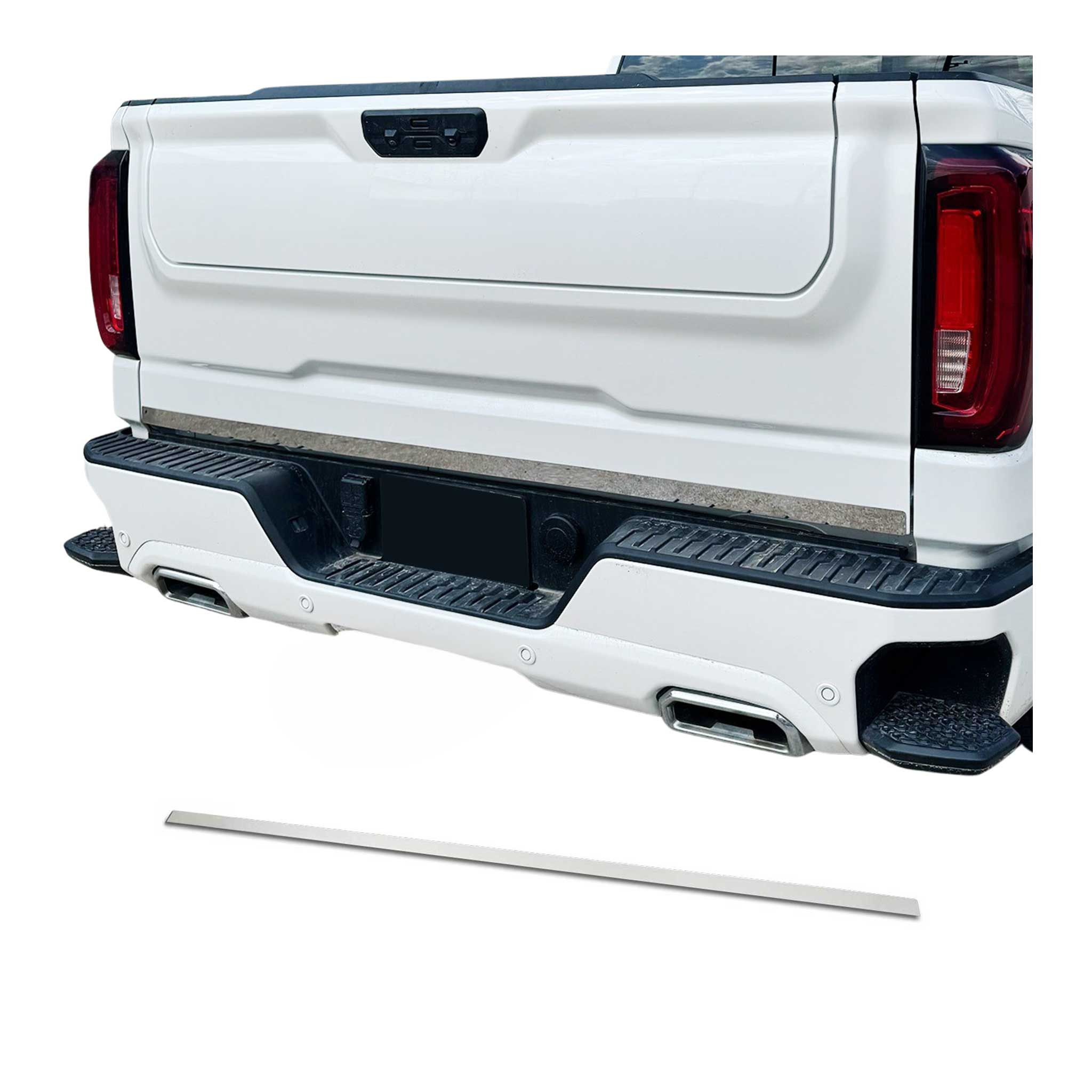 Garniture de Hayon Coffre pour Ford F150 2015-2024 acier inox