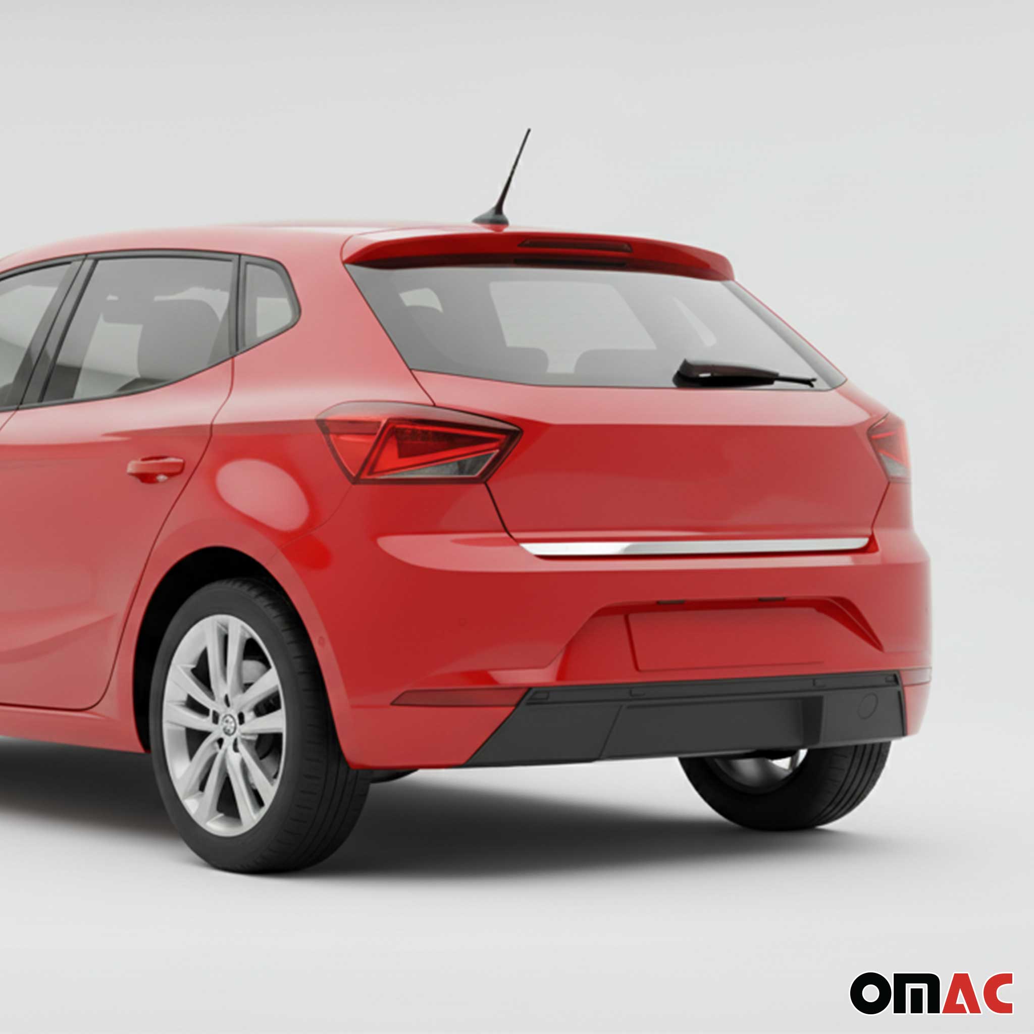 Garniture de Hayon Coffre pour Seat Ibiza V 2017-2020 acier inox