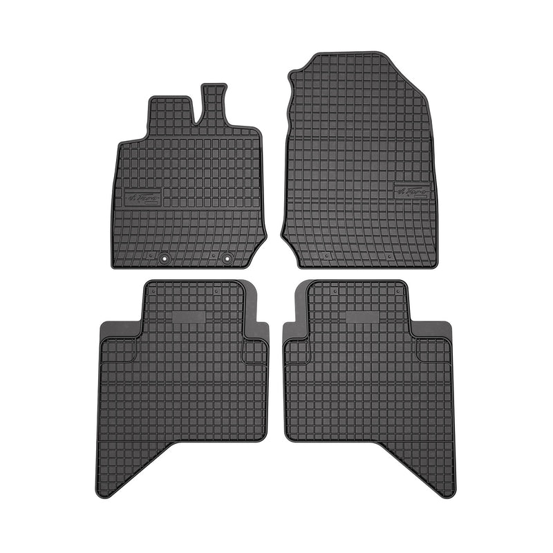 Tapis de Sol pour Isuzu D-Max 2020-2022 Caoutchouc Noir