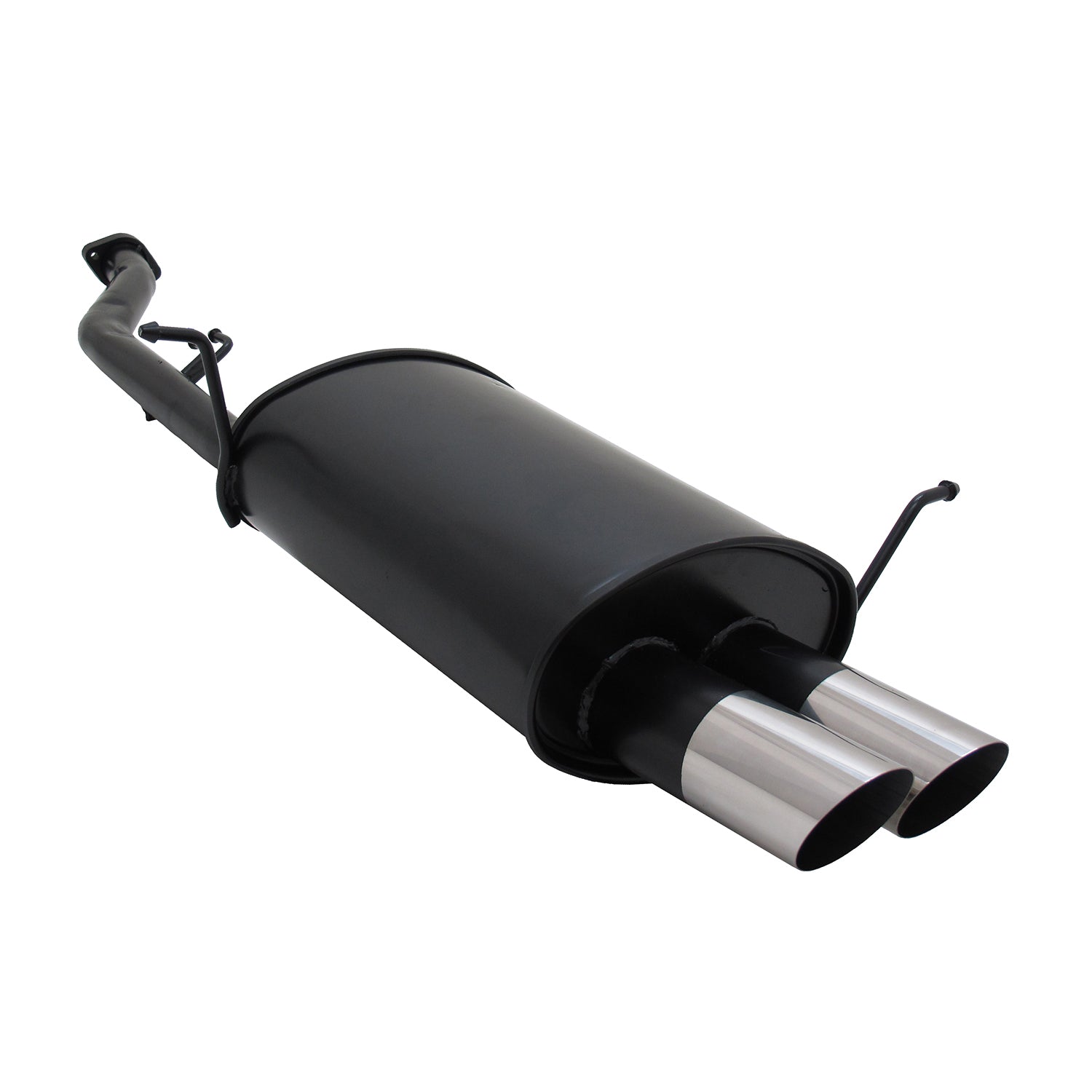 Échappement arrière sport Novus pour BMW E36 Compact 316i 2x76mm MS-Design ABE