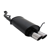 Échappement arrière sport Novus pour BMW E36 Compact 316i 2x76mm MS-Design ABE