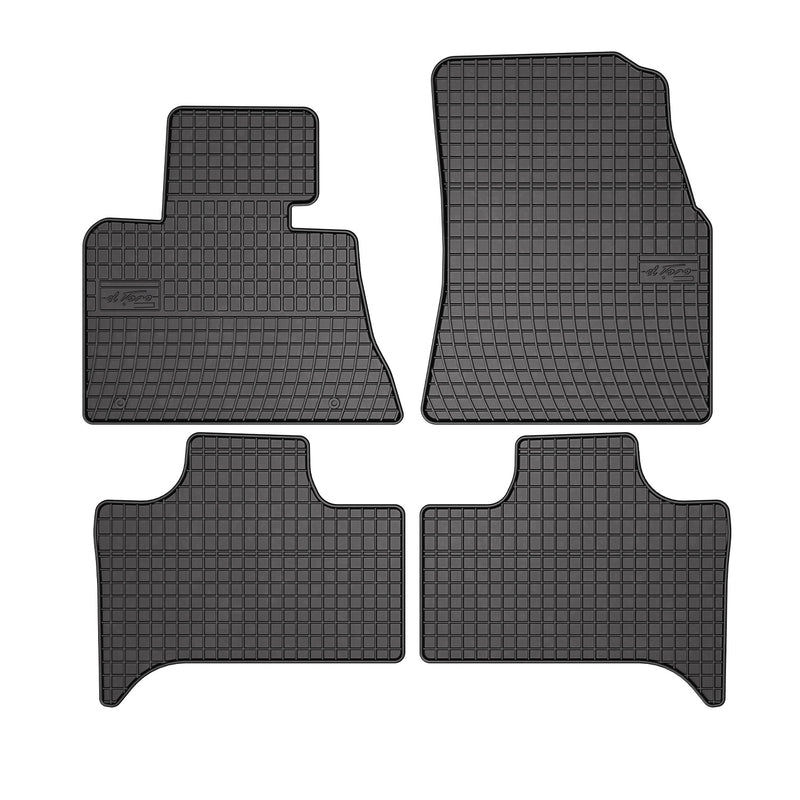 OMAC Tapis de sol pour BMW X5 E53 1999-2006 Noir en caoutchouc