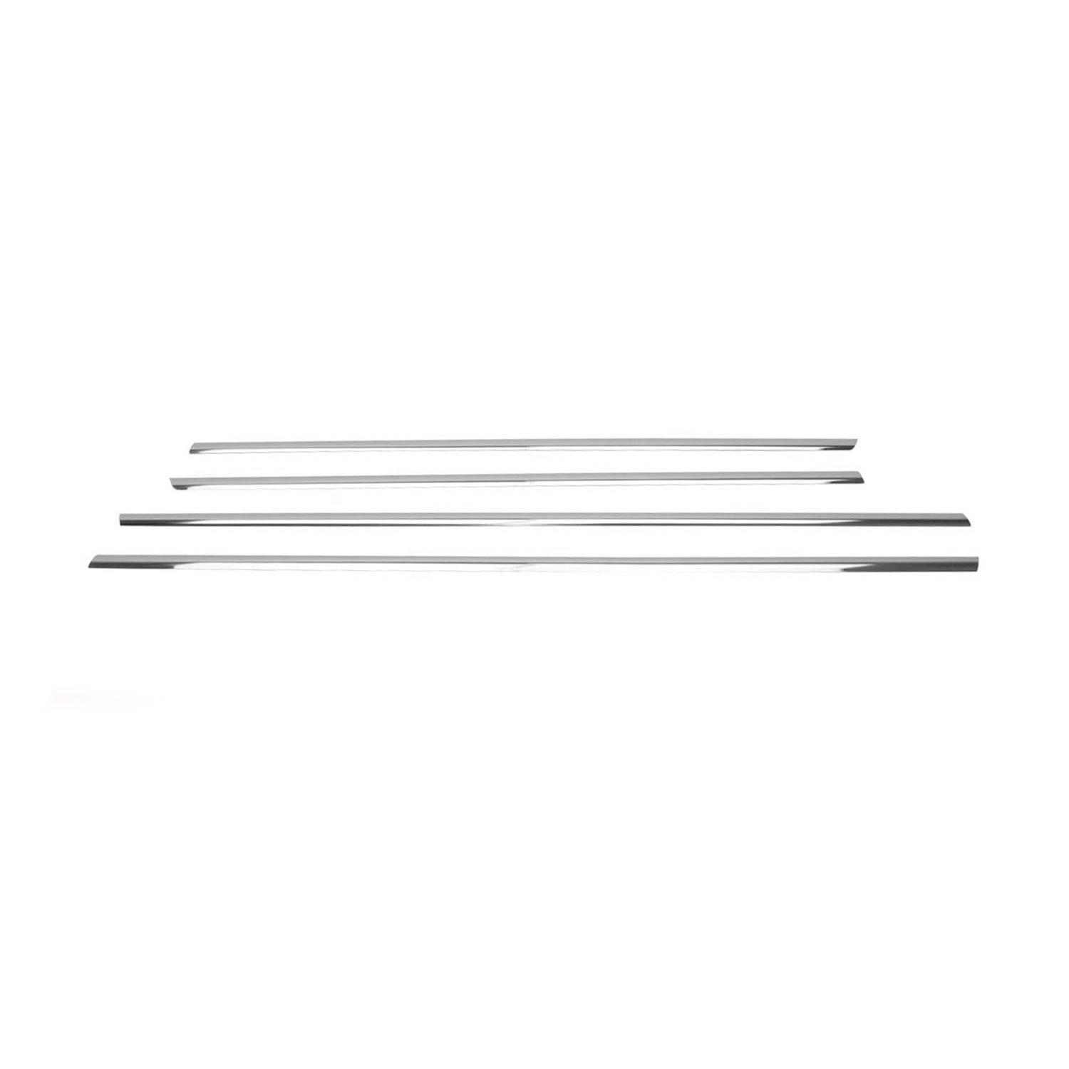 Garniture de Fenêtre pour Renault Captur SUV 2013-2019 Acier Inox 4Pcs