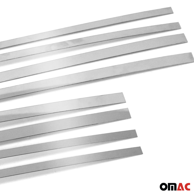 Couverture de Seuil de porte pour Mercedes Classe E W210 1995-2003 chromé 8 Pcs