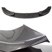 JOM Lèvre de Pare-choc Avant pour BMW Série 4 F32/F33/F36 2013-2021 Carbon Optik Sport Look 3 pièces
