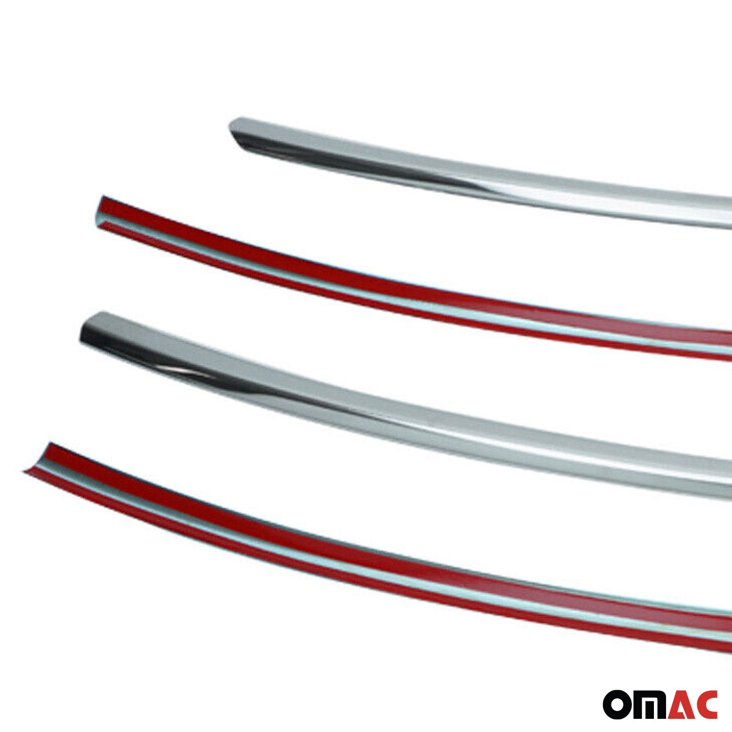 Moulure de Grille de Calandre pour Opel Vivaro B 2014-2019 Chromé 4Pcs