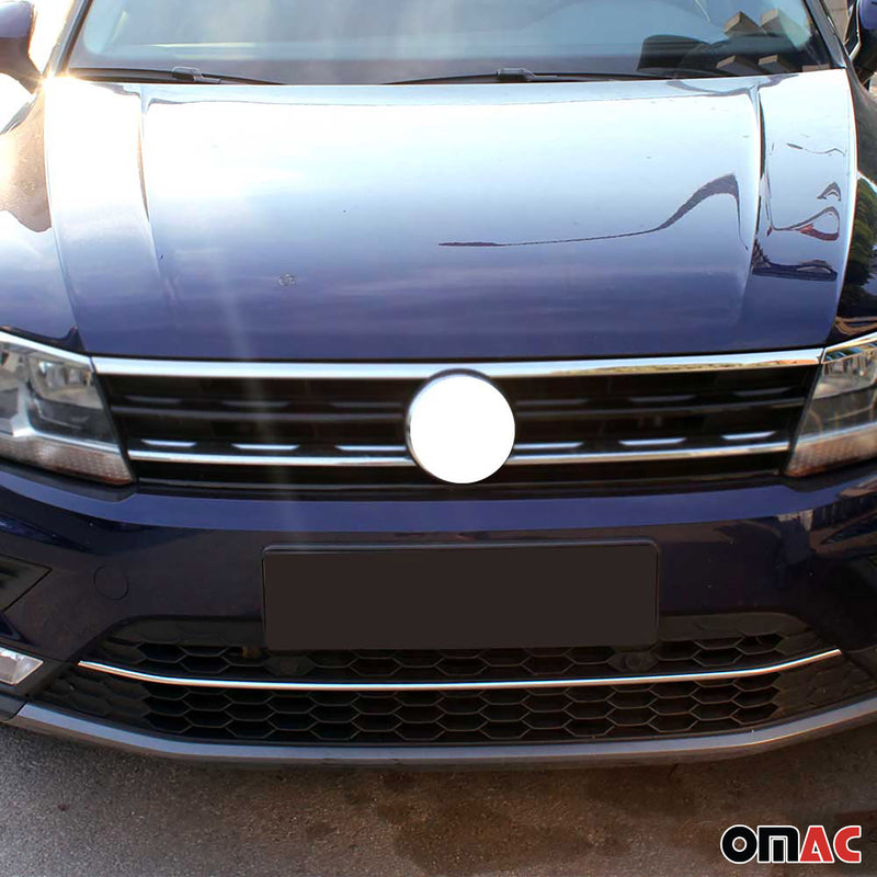 Grille de Calendre pour VW Tiguan 2 / Allspace 2016-2023 acier inoxydable Chromé