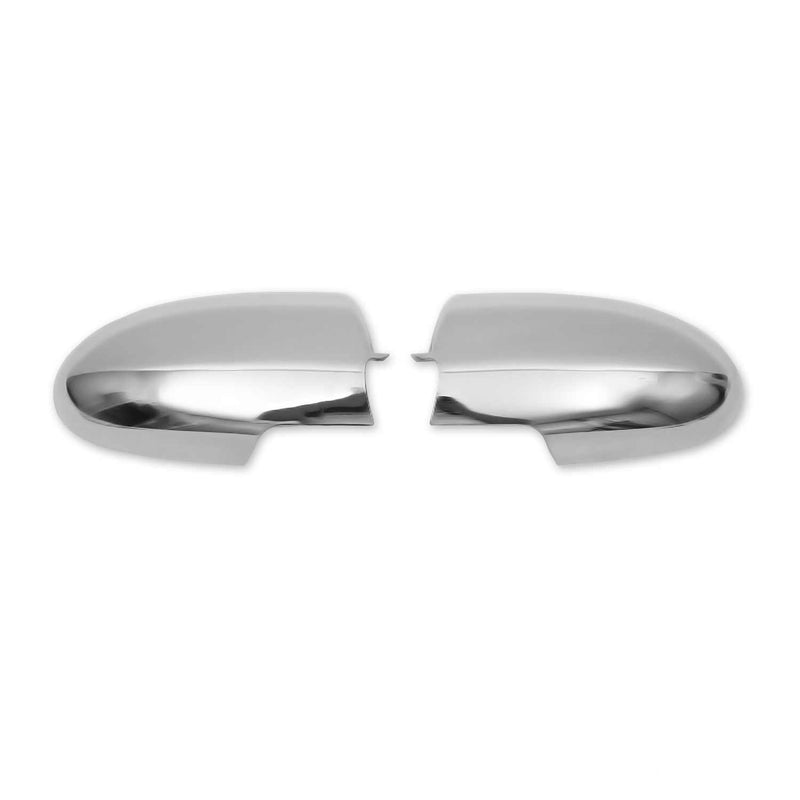 Coques de Rétroviseurs pour Hyundai Accent Era 2005-2012 2x ABS Chrome Argenté