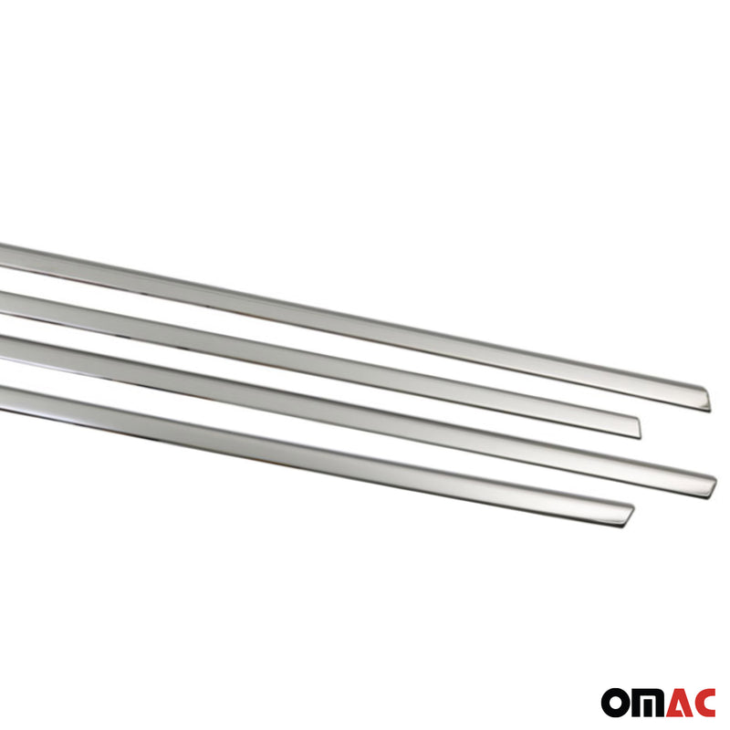 Garniture de Fenêtre pour Fiat 500X 2015-2025 Acier Inox 4Pcs