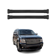2007-2014 Chevrolet Tahoe Barres de toit transversales en Aluminium Noir
