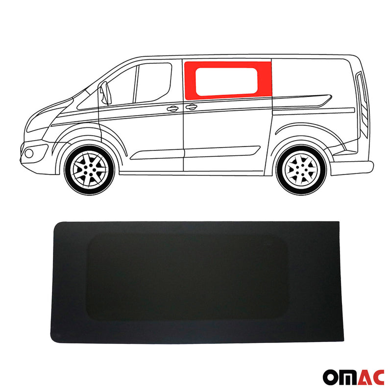 Vitre de Porte pour Ford Transit Custom 2013-2024 L1 L2 Gauche Avant Coulissante