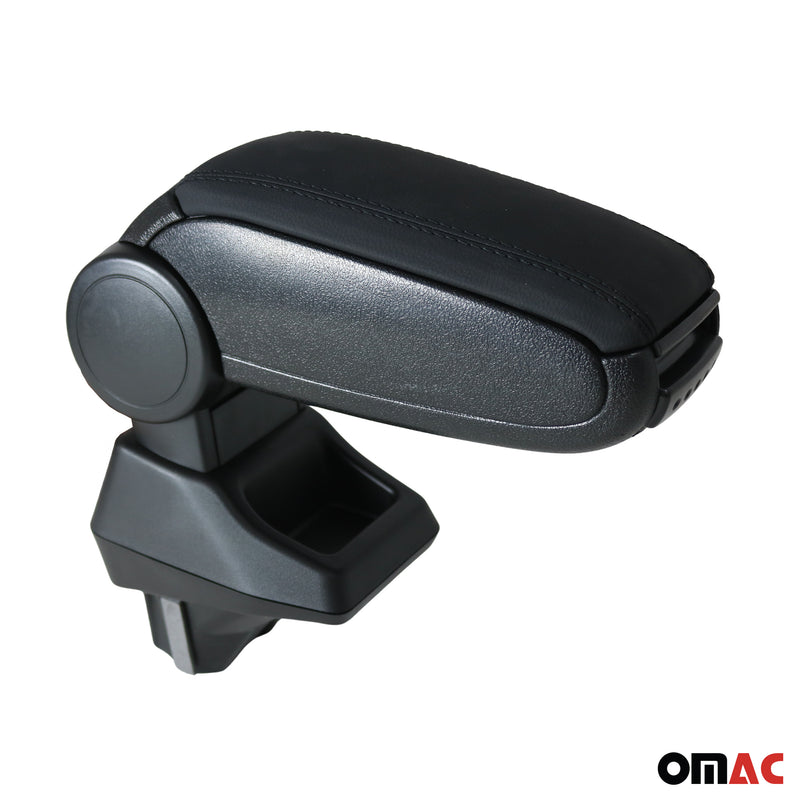 Accoudoir pour Peugeot 208 / 2008 2020-2025 Vinyl Abs Noir