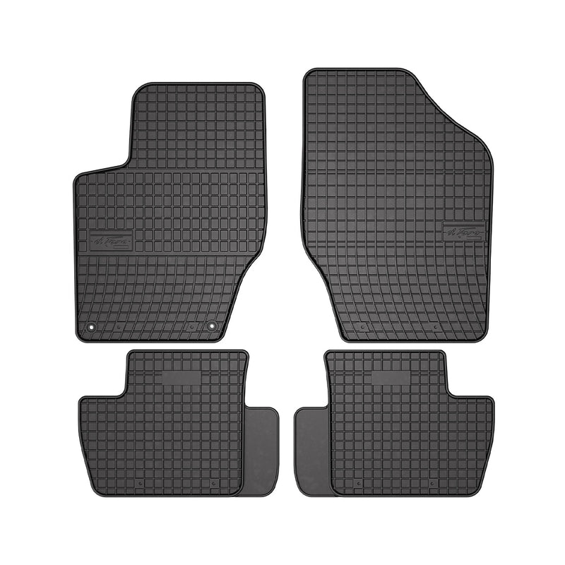 OMAC Tapis de sol pour Citroen DS4 2011-2015 Noir en caoutchouc