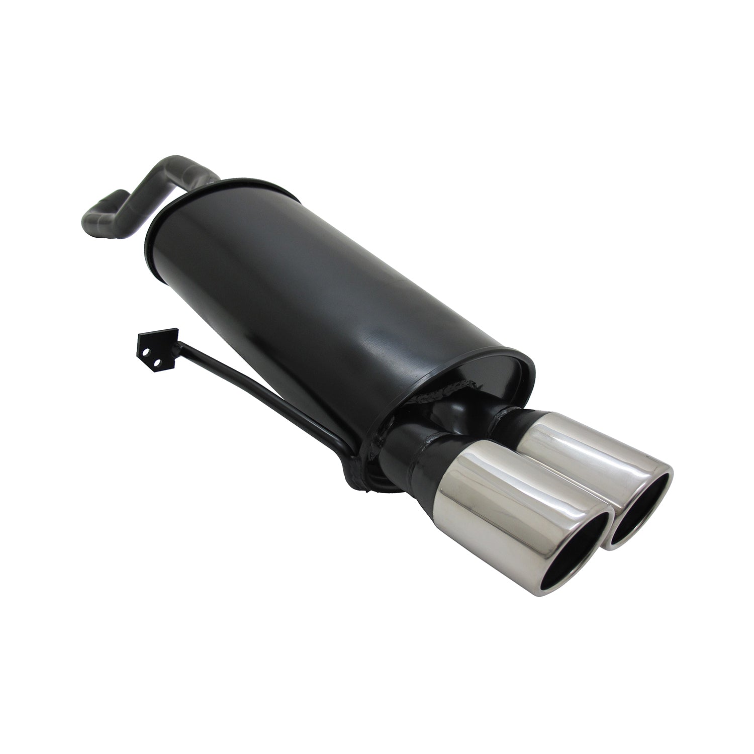 Échappement arrière sport Novus pour Renault Clio 3 2x76mm SR-Design avec ABE